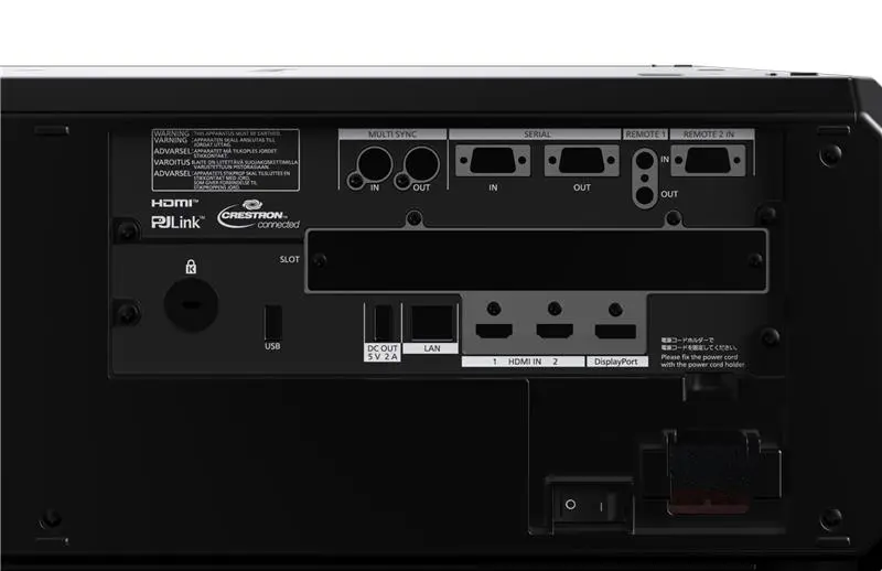 Vidéoprojecteur Panasonic PT-RQ25K back