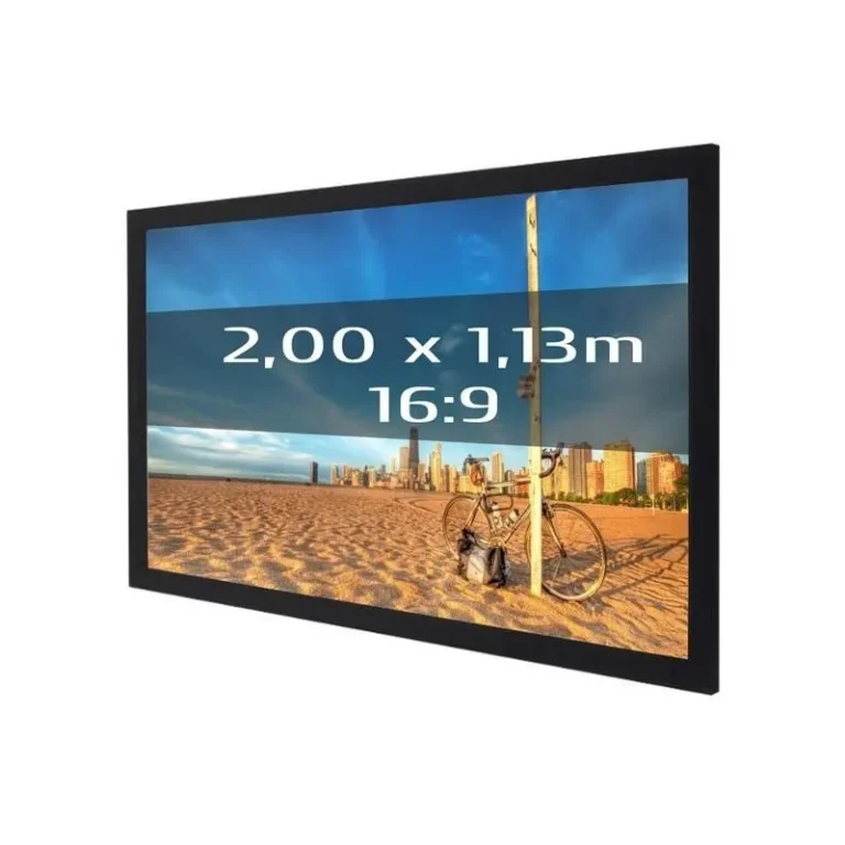 Écran de projection 2,00 × 1,13 m